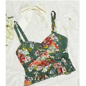 Floral Crop Top